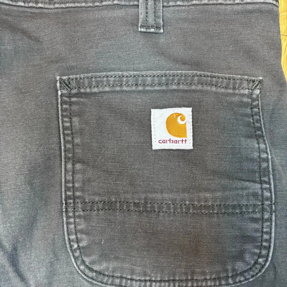 Carhartt Men’s Gray Relaxed Fit Pants Size 42 x 32 - Picture 10 of 11